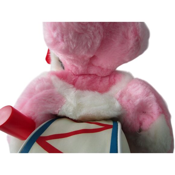 Energizer Pink Bunny Plush With Drum In Red Christmas Stocking 29" Polyester Nov - Picture 9 of 14